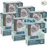 Bozita Cat kousky v želé s treskou 6 x 370 g – Zbozi.Blesk.cz