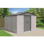 BestBerg ZDB-9SD 9 m² bílé dřevo / šedá – Zboží Dáma