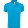 Pánské Tričko Sol's Prime Men pánské piqué polo aqua modrá