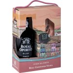 Real Companhia Velha Royal Oporto Ruby Traveller box 19% 0,75 l (dárkové balení 2 sklenice) – Hledejceny.cz