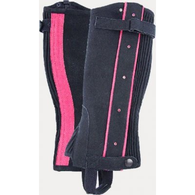 ELT Dětské mini chaps růžovo/černé – Zboží Dáma