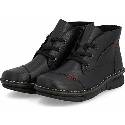 Rieker dámská kotníková obuv 73301-00 černá schwarz – Zboží Mobilmania