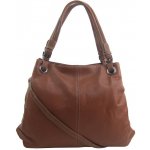 Velká kabelka přes rameno H086 Hnědá – Hledejceny.cz