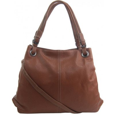 Velká kabelka přes rameno H086 Hnědá – Hledejceny.cz