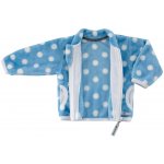 ESITO dětská mikina Magna puntík puntík modrá – Zboží Dáma