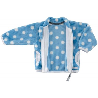 ESITO dětská mikina Magna puntík puntík modrá – Zboží Dáma