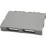 PK Group Paleta plastová šedá hygienická plná CLEAN 1200x800x155 – Zboží Mobilmania