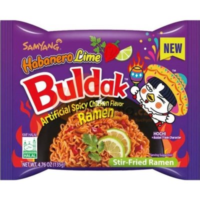 Samyang Buldak Habanero Lime pálivé ramen nudle s příchutí kuřete 135 g – Zboží Mobilmania