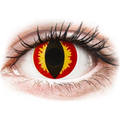 MaxVue ColorVue Crazy Dragon Eyes tříměsíční nedioptrické 2 čočky – Hledejceny.cz