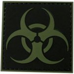 ARMED PATCHES PVC nášivka Biohazard, zelená – Zboží Dáma