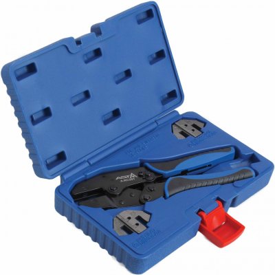 ASTA A-RC3ST Kleště konektorové, ráčnové, 2 výměnné matrice – Zbozi.Blesk.cz