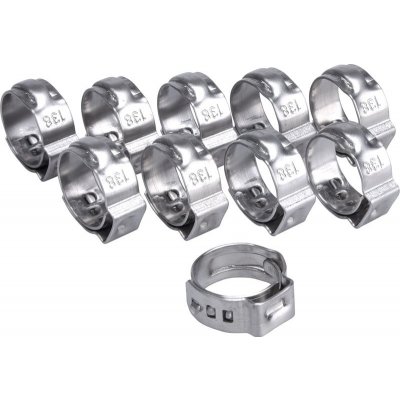 EXTOL PREMIUM spona na hadici, 10ks, 13,8mm, INOX, 8865171 – Zbozi.Blesk.cz