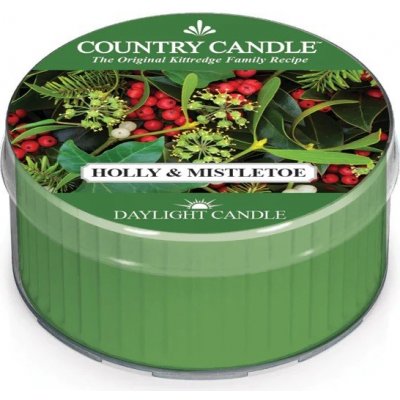 Country Candle Holly & Mistletoe 35 g – Zboží Mobilmania