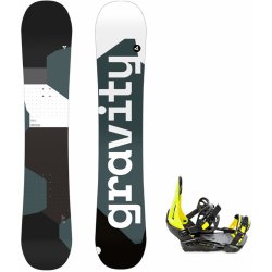 Snowboard set Gravity Adventure + vázání S230 23/24