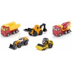 SIKU Velký akční set - stavební stroje, 5 autíček – Zboží Dáma