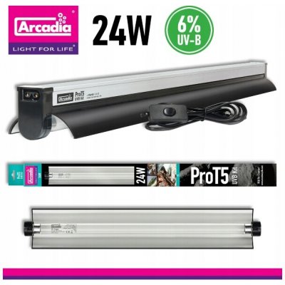 Arcadia PRO T5 UVB Kit 6% UVB 24 W, 550 mm/16 mm – Zboží Dáma