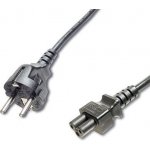 PremiumCord Kabel síťový 230V k notebooku 2m, trojlístek "Mickey Mouse", rovná zástrčka kpspu – Zboží Živě