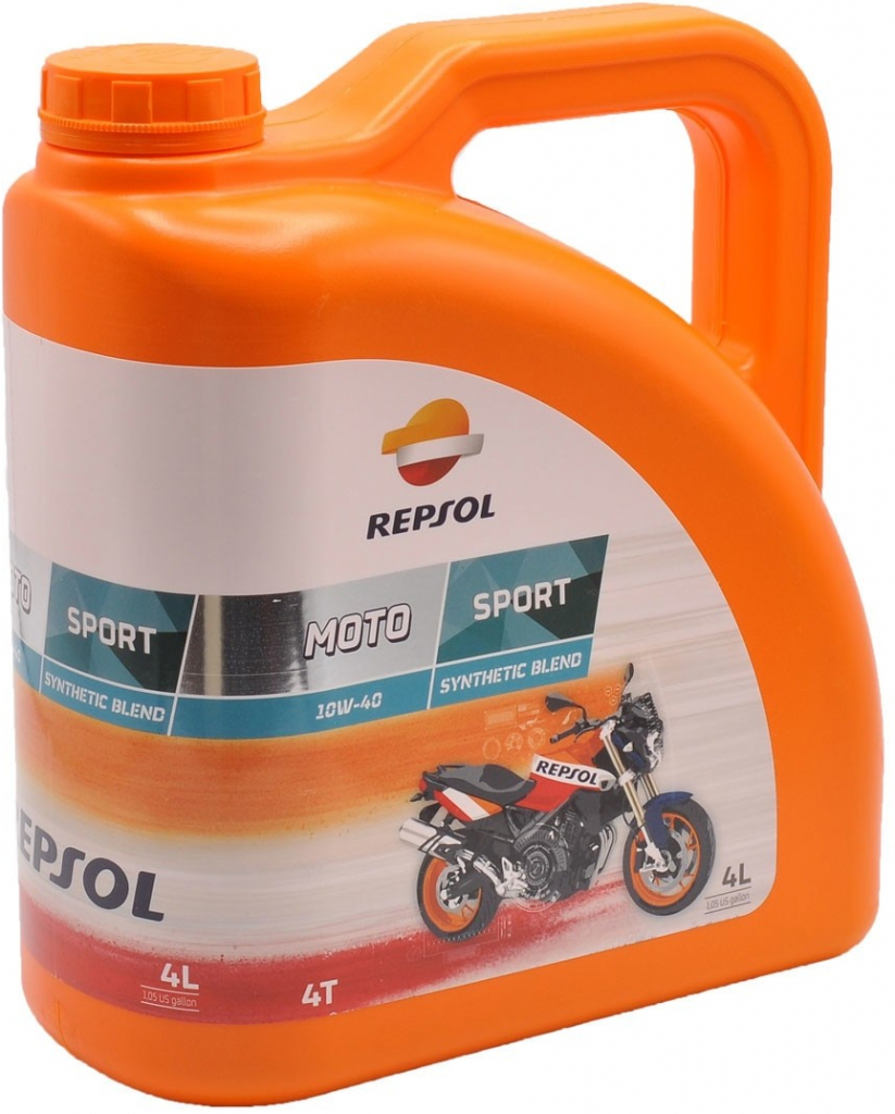 Repsol Moto Sport 4T 10W-40 4 l od 533 Kč - Heureka.cz