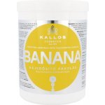 Kallos banánová posilující maska obsahující komplex vitamínů Banana Hair mask with multi-vitamin komplex 1000 ml – Zboží Dáma