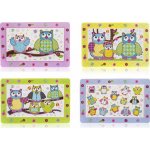 Banquet plastového prostírání Owls 43x28cm 6 ks – Sleviste.cz