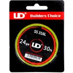 UD SS316 odporový drát 24ga 0,5mm 10m – Zboží Dáma