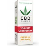 Expran Group CBD Vape Liquid Strawberry Yoghurt 10 ml 300 mg – Zboží Mobilmania