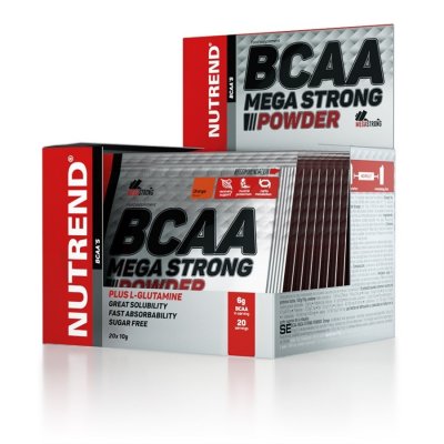 NUTREND BCAA Mega Strong Powder 200 g – Zboží Mobilmania