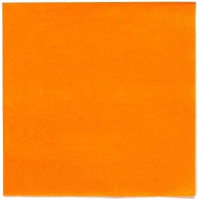 Mazurek ubrousky oranžové 20ks 3V Party 33x33cm – Sleviste.cz
