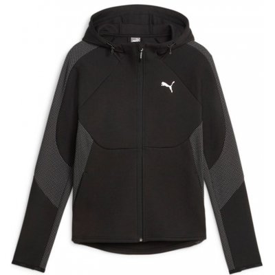 Puma dámská mikina EVOSTRIPE FULL-ZIP HOODIE 676073-01 BLACK – Zbozi.Blesk.cz