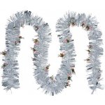 Girlanda 200 cm stříbrná – Hledejceny.cz