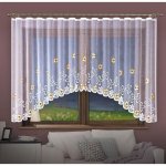 Hotová záclona, Chloris, béžová 280 x 130 cm – Zboží Mobilmania