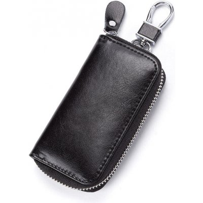 Klíčenka decoDoma Kožené pouzdro na klíče černá – Hledejceny.cz