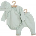 New Baby 3-dílná kojenecká soupravička do porodnice I AM mátová – Zboží Dáma