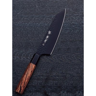 Sakai Takayuki Kurokage Kengata Santoku japonský kuchařský nůž VG10 dřevo wenge 16 cm – Zbozi.Blesk.cz