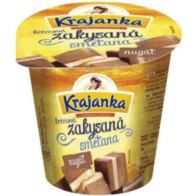 Krajanka Zakysaná smetana Nugátová 130 g – Hledejceny.cz
