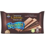 Opavia Kolonáda Tradiční oplatky premium plněné tabulkou hořké čokolády 92 g – Zboží Dáma