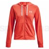 Dámská mikina Under Armour mikina s kapucí Rival Terry FZ Hoodie-ORG 1369853-872