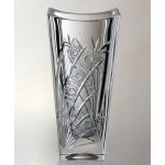 Bohemia Crystal - broušená váza Okinawa Kometa (255 mm) – Zboží Dáma