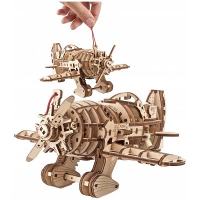 Ugears 3D mechanické puzzle Letadlo Mad Hornet 354 ks – Hledejceny.cz