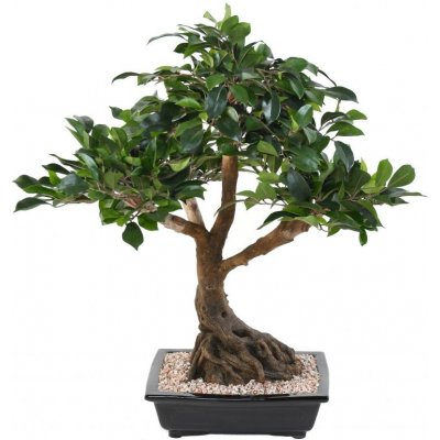 Luxusní umělý strom FICUS BONSAI, 58cm – Zboží Mobilmania