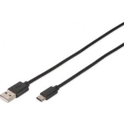 Digitus DB-300136-018-S USB Type-C, C to A M/M, 1.8m, černý