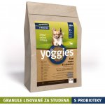 Yoggies hypoalergenní minigranule lisované za studena s probiotiky Kozí maso & zelenina 2 kg – Sleviste.cz