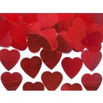 PartyDeco Konfety srdíčka červená 1,6 x 1,6 cm 15g – Zboží Dáma