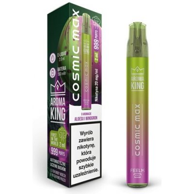 Aroma King Cosmic Max Aloe Grape 20 mg 999 potáhnutí – Sleviste.cz
