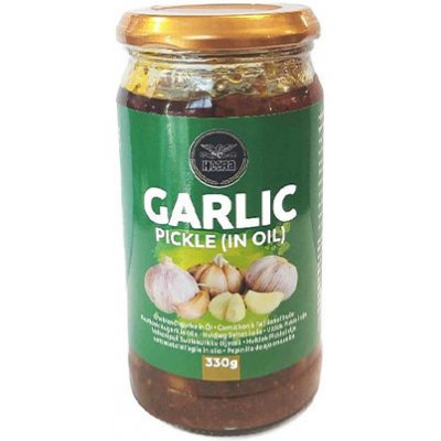 Heera Nakládaný Česnek v oleji Pickle 330 g – Zboží Dáma