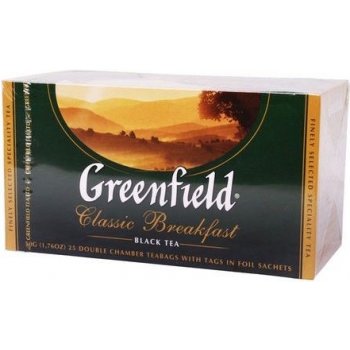 Greenfield GF Classic Black Classic Breakfast 25 x 2 g
