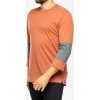 Cyklistický dres Patagonia Merino 3/4 Sleeve Bike - burl red