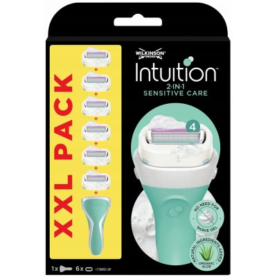 Wilkinson Sword Intuition Sensitive Care + 3 ks hlavic – Zbozi.Blesk.cz