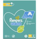 Pampers Fresh Clean dětské čisticí ubrousky 15 x 80 ks – Zboží Dáma