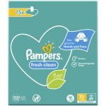 Pampers Fresh Clean dětské čisticí ubrousky 15 x 80 ks – Hledejceny.cz